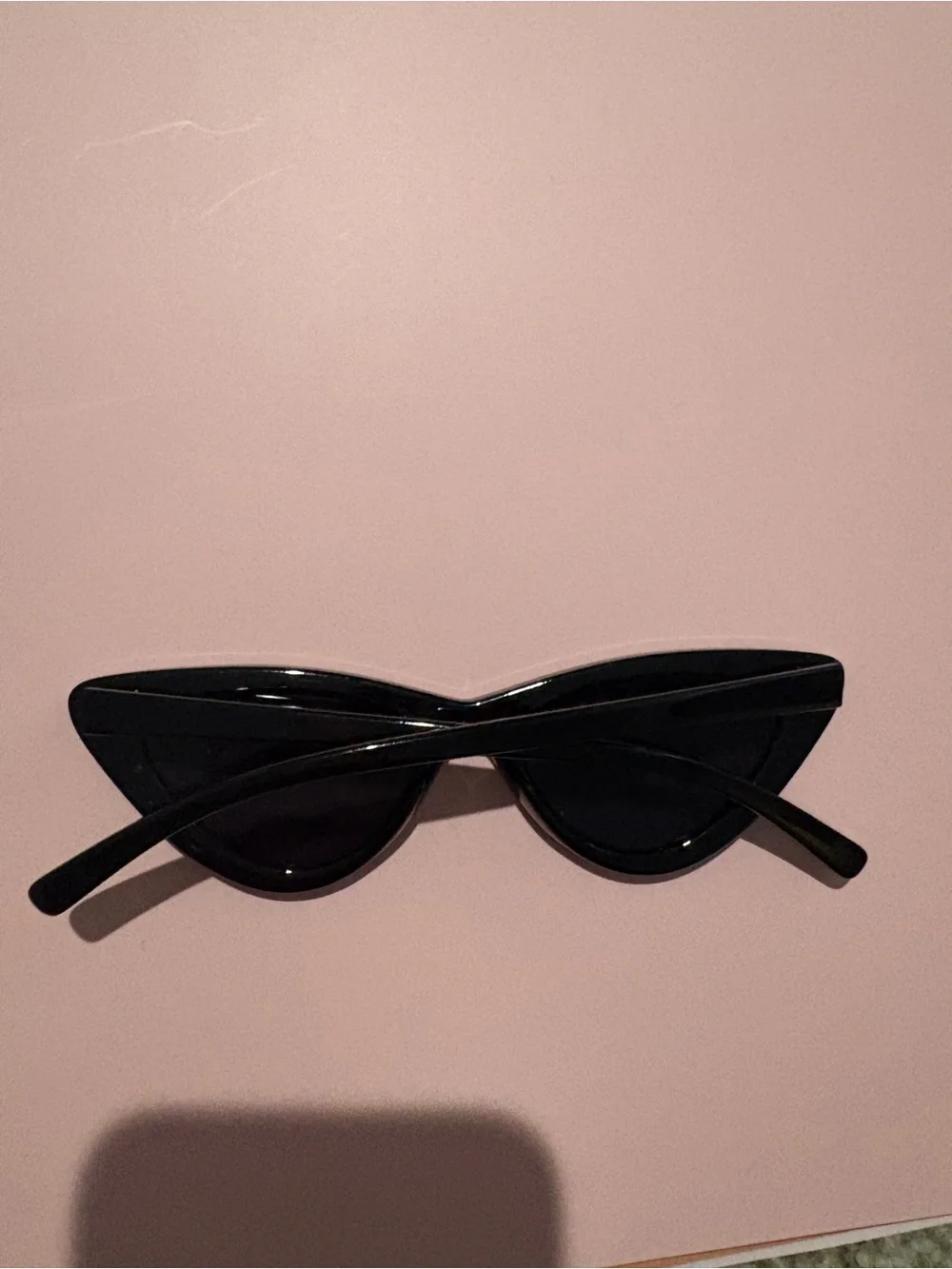 Authentic Skinny Le Specs x Adam Selman Black Cat Eye Sunglasses